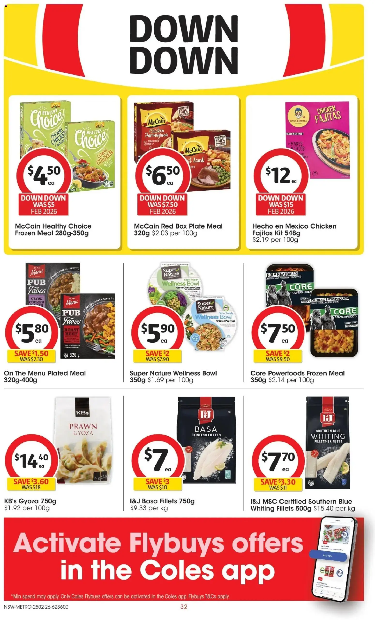 Coles catalogue - valid from 25.02.2026 | Page: 32 | Products: Bacon, Curry, Beef, Weight