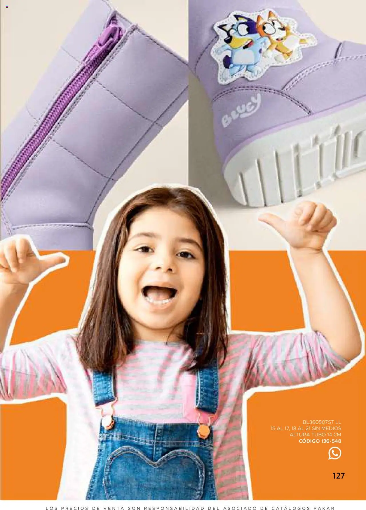 Nuevas ofertas de SC Pakar válidas en toda la República Mexicana desde el 24.07.2025. ¡Encuentra las mejores ofertas en SC Pakar - Catálogo Nina otoño / invierno! | Página: 127