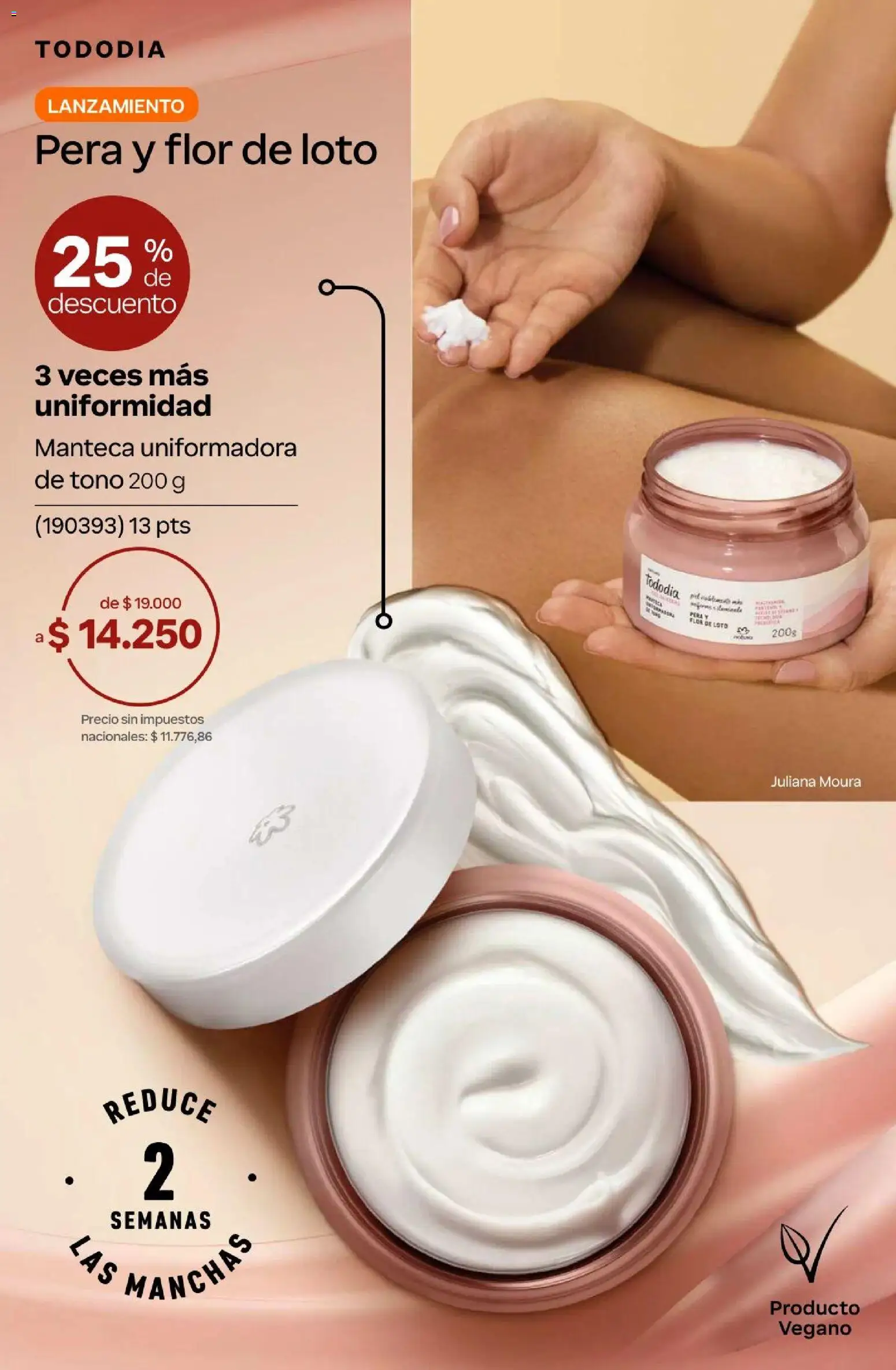 Natura Catálogo Ciclo 4/2026 │ válido desde el 01.04.2026 | Página: 193 | Productos: Pera, Manteca