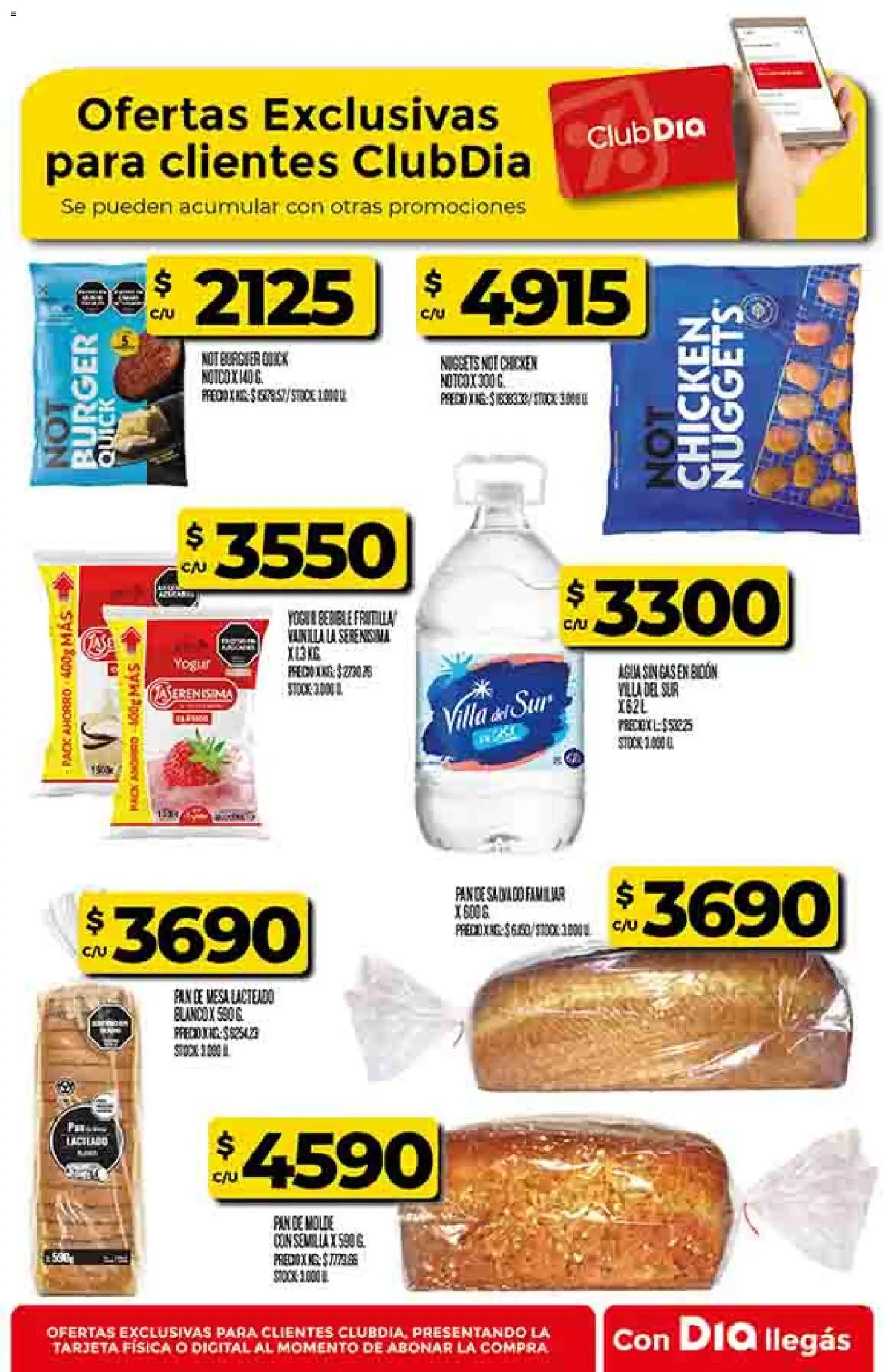 Supermercado DIA Ofertas │ válido desde el 28.01.2026 | Página: 45 | Productos: Molde, Mesa, Agua, Yogur