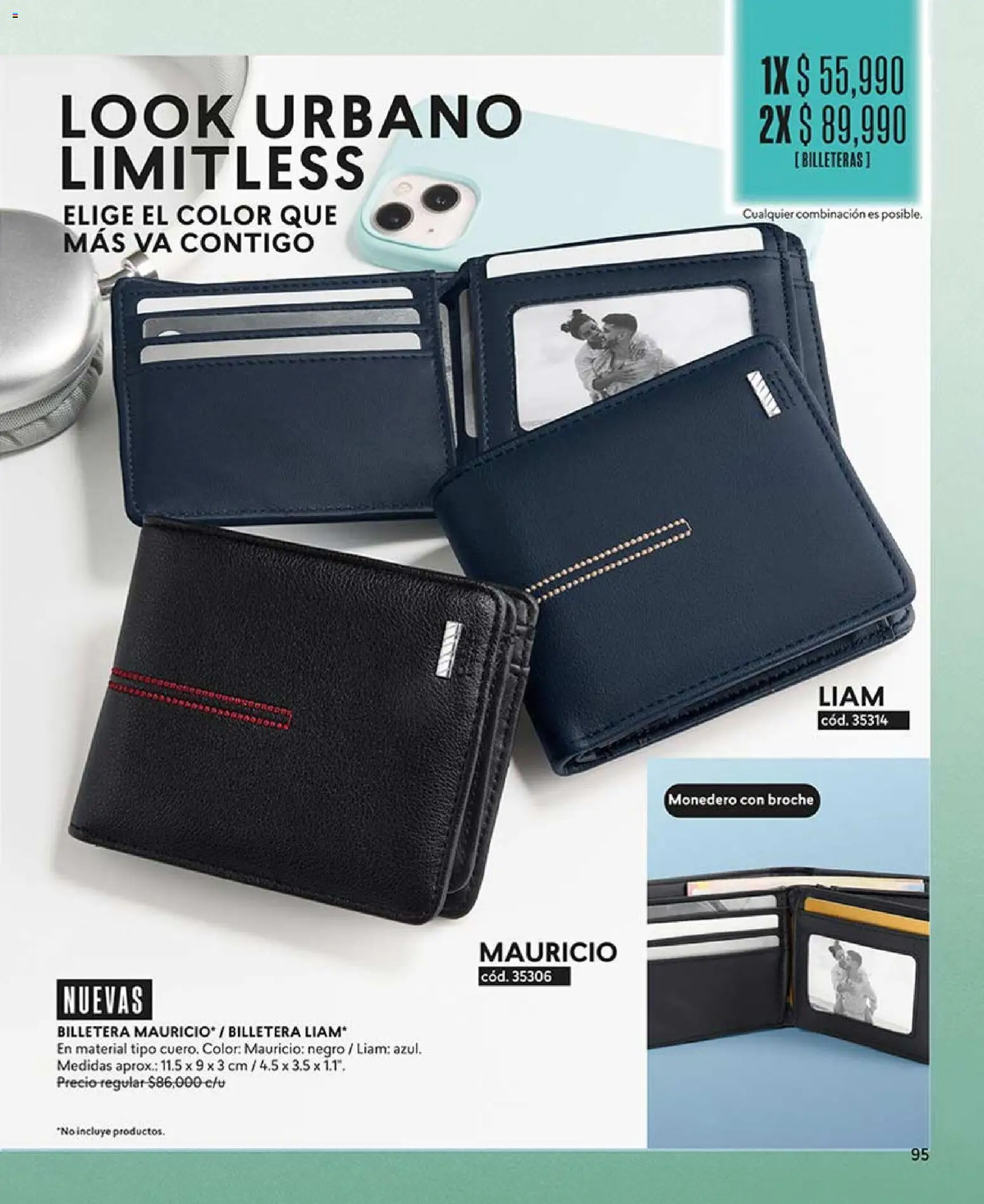 CyZone revista - valida desde el 03.04.2026 | Página: 95 | Productos: Billetera, Monedero, Combinación