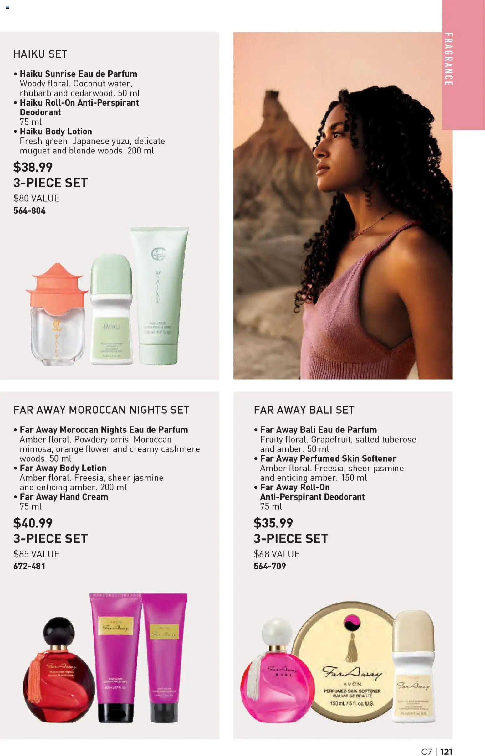 Avon flyer valid from 26.03.2026 | Page: 121 | Products: Fragrance, Body lotion, Deodorant, Antiperspirant