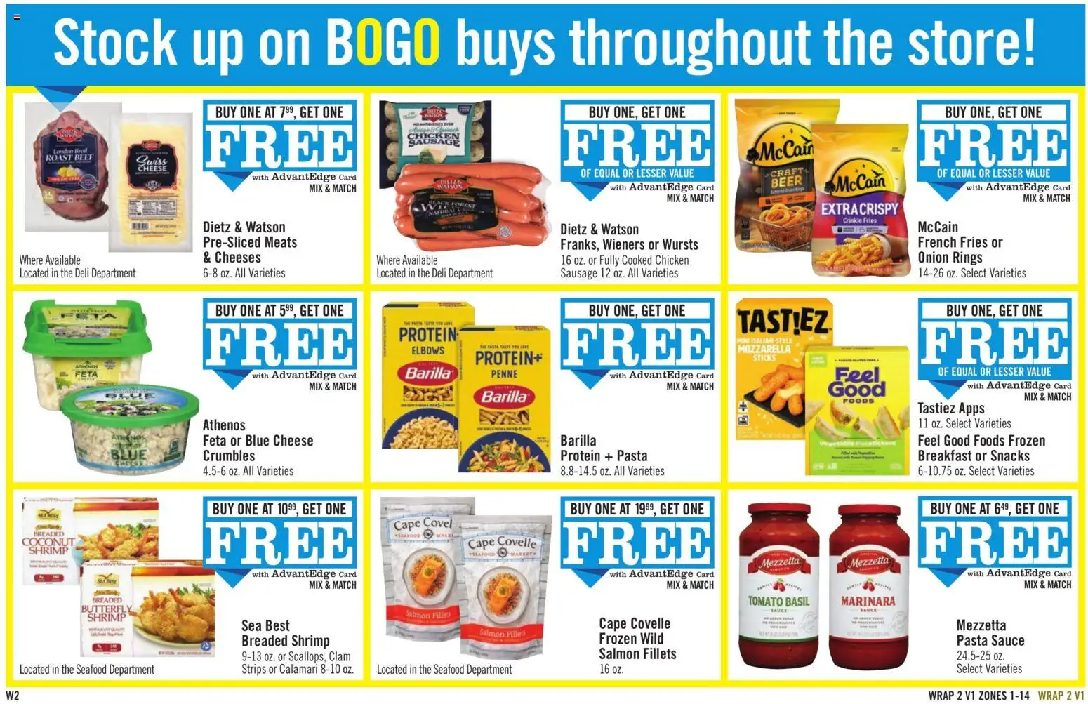 Price Chopper Weekly Ad - valid from 05.04.2026 | Page: 14 | Products: Pasta, Sauce, Sausage, Onion