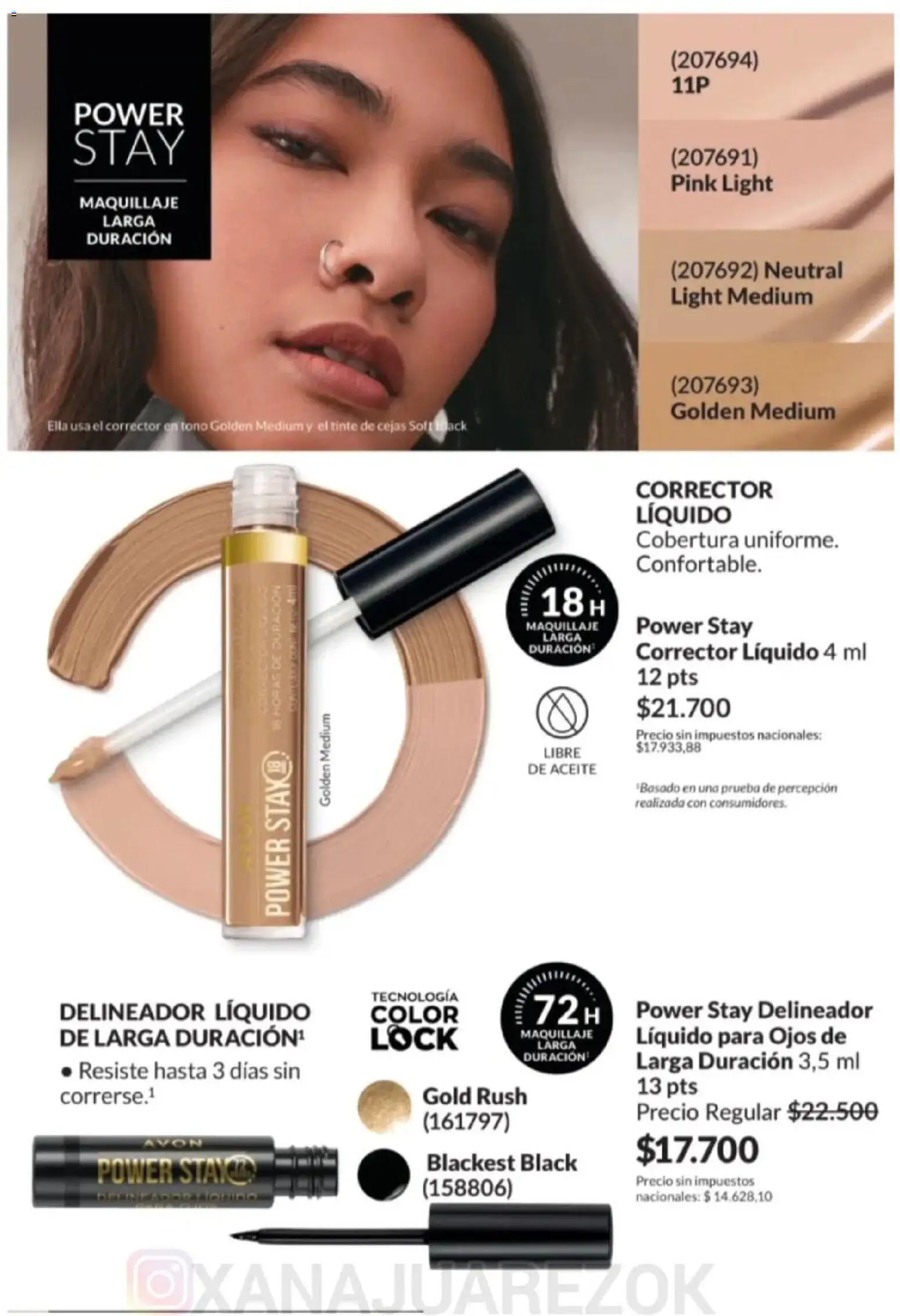 Avon - Campaña 3/2026 │ válido desde el 01.03.2026 | Página: 21 | Productos: Aceite, Maquillaje, Delineador