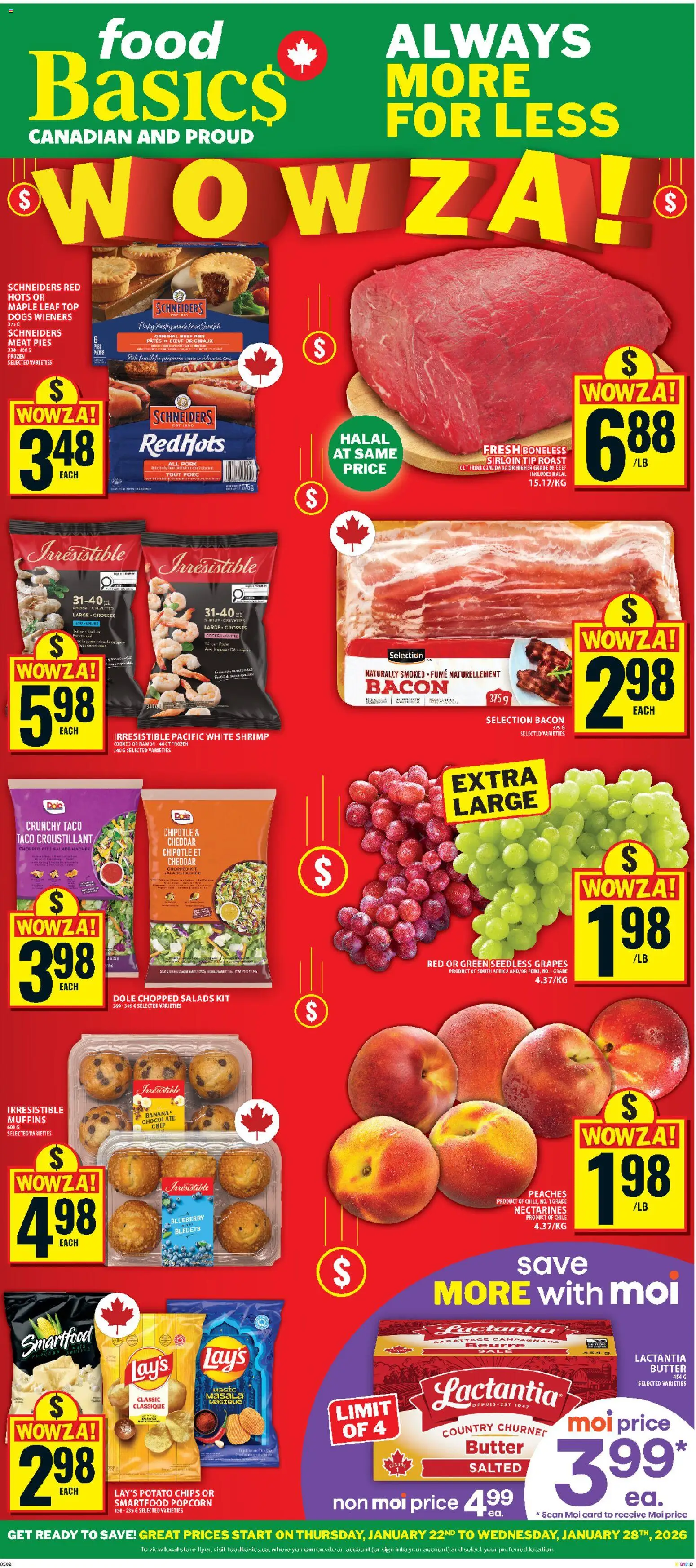Food Basics flyer valid from 22.01.2026 | Page: 1