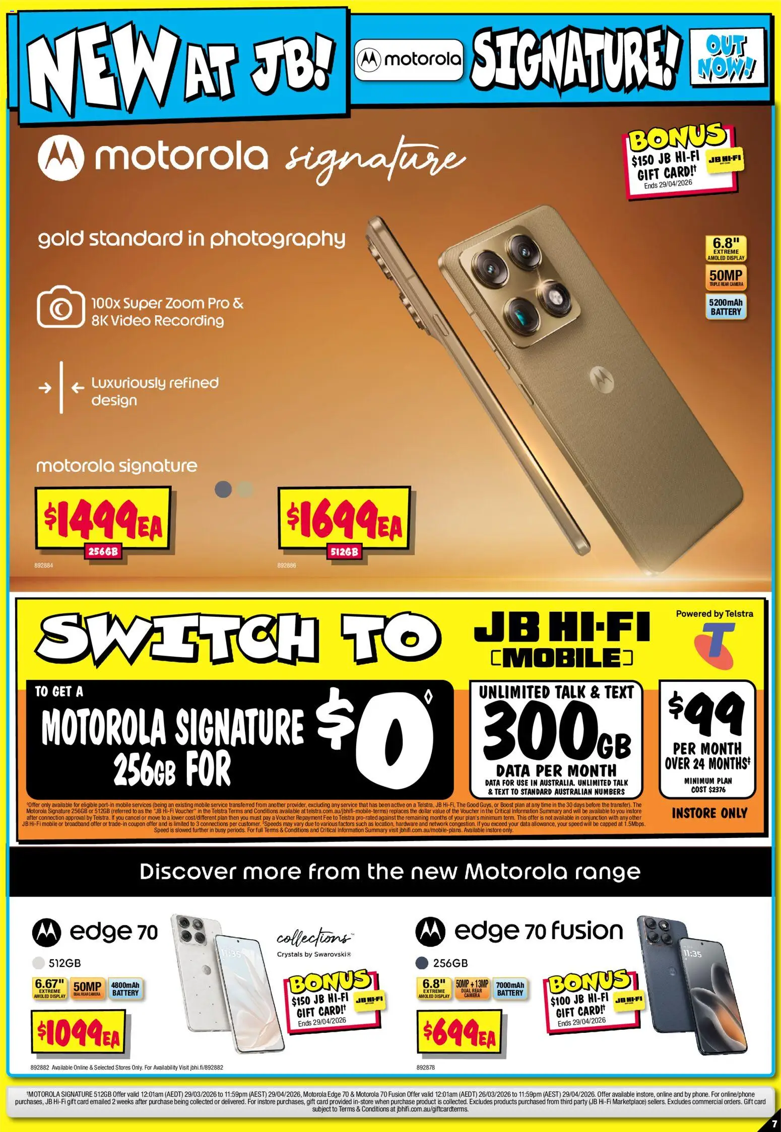 JB Hi-Fi catalogue - valid from 16.04.2026 | Page: 7 | Products: Battery, Camera, Mobile