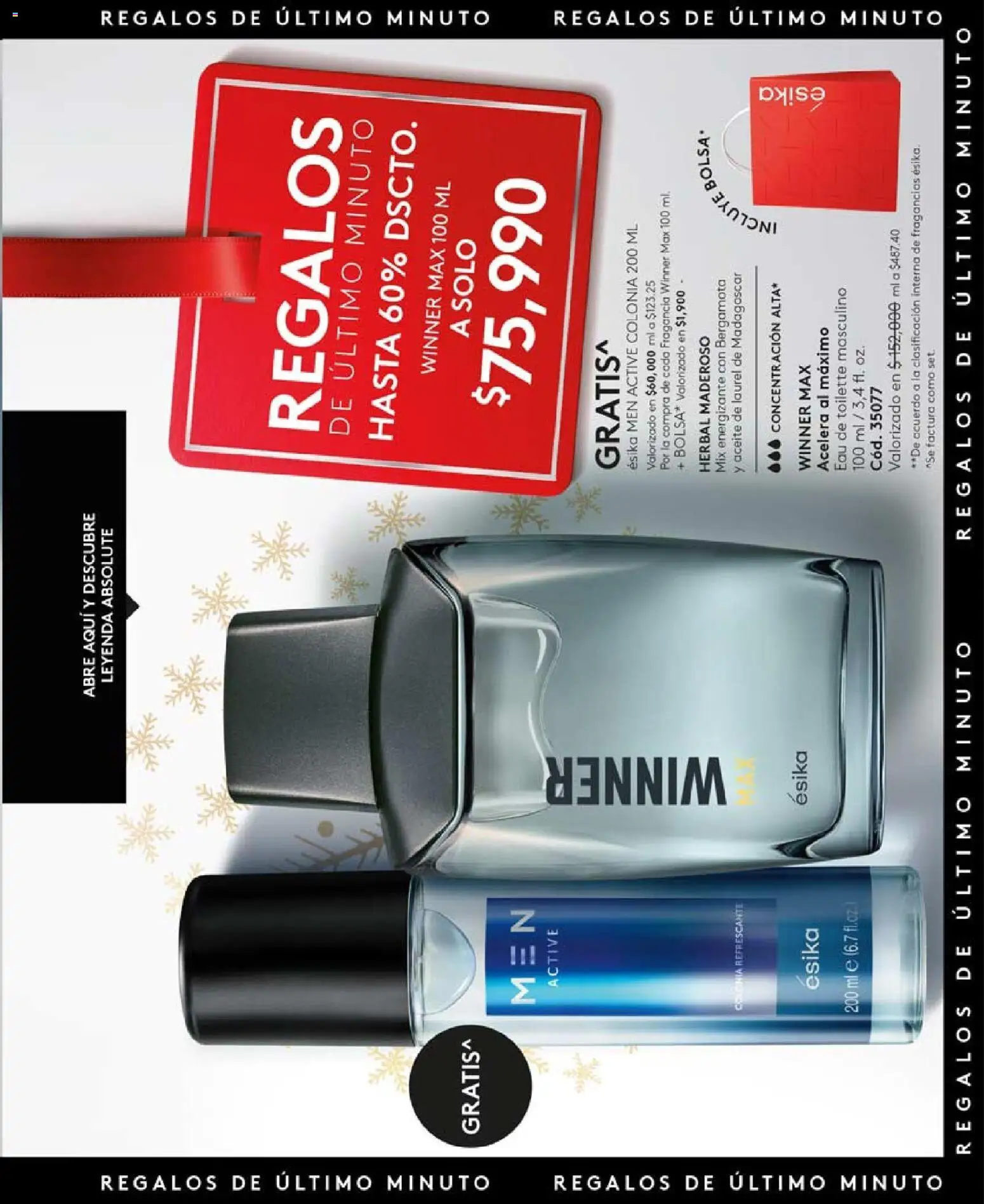 Ésika revista - valida desde el 03.11.2025 | Página: 171 | Productos: Fragancia, Eau de toilette, Aceite