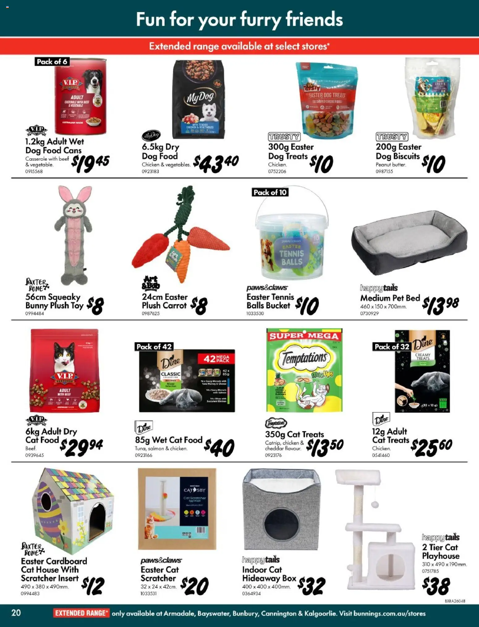 Bunnings Warehouse catalogue - valid from 11.03.2026 | Page: 20 | Products: Bucket, Beef, Salmon, Bed