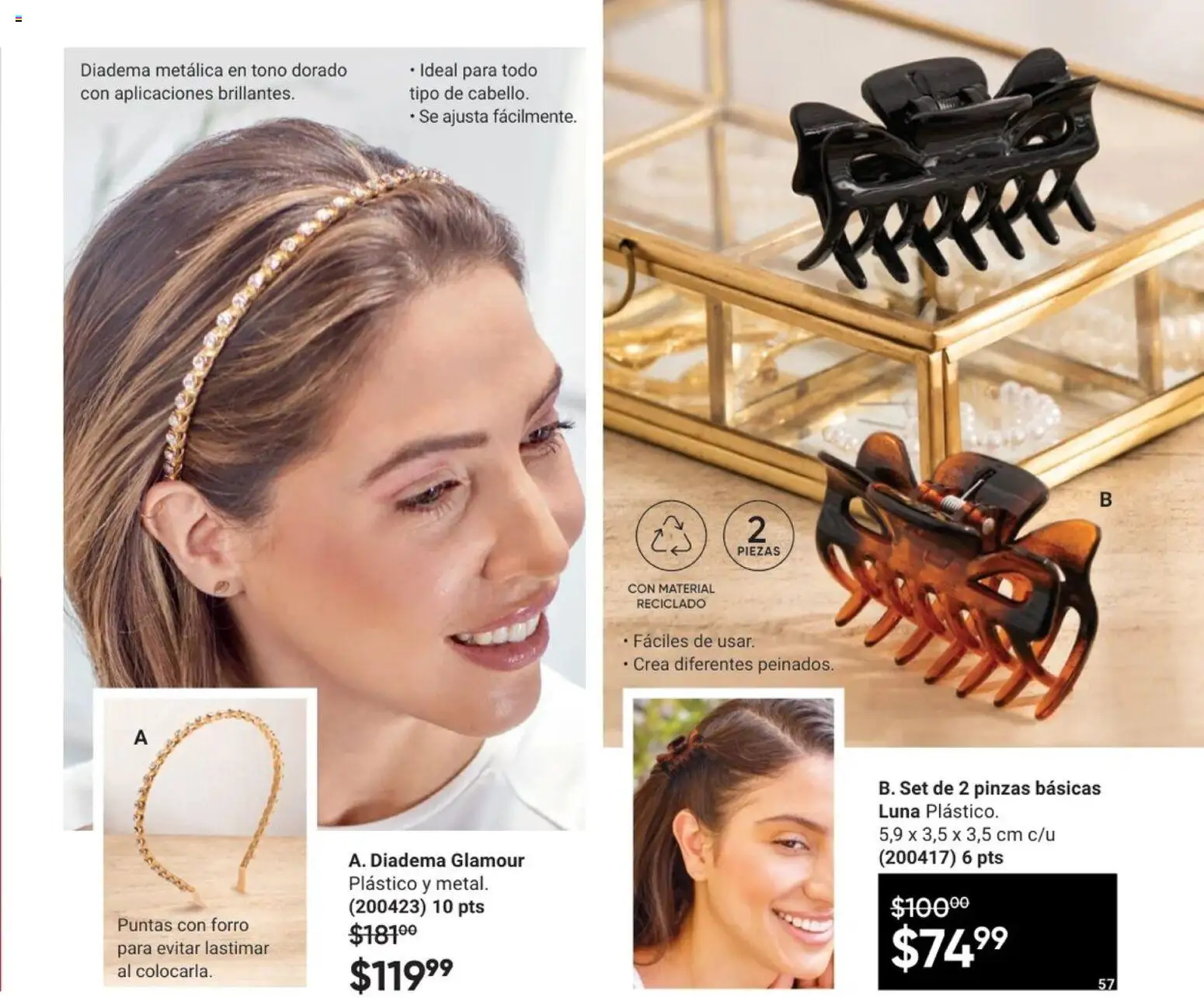 Nuevas ofertas de AVON válidas en toda la República Mexicana desde el 20.12.2025. ¡Encuentra las mejores ofertas en AVON Casa & Estilo 1 2026! | Página: 59