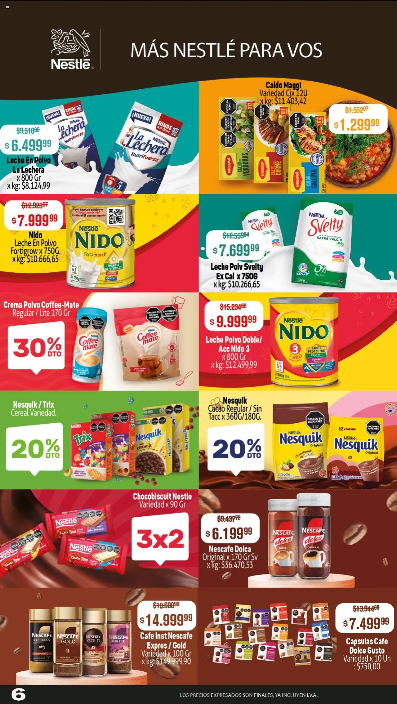 Makro ofertas │ válido desde el 16.10.2025 | Página: 6 | Productos: Polvo, Café, Cacao, Crema