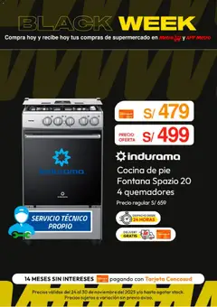 Vista previa de folleto Metro - Black Friday de la Metro válido desde 24.11.2025 | Página: 10 | Productos: Cocina