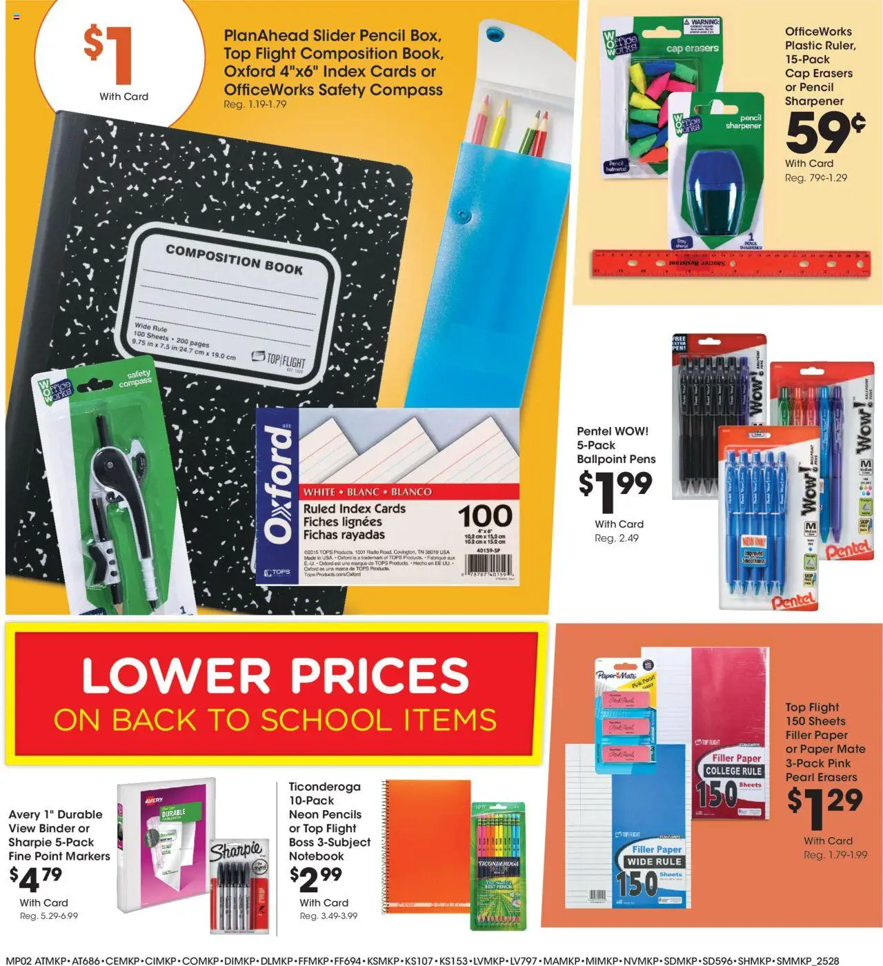 King Soopers Home & Apparel - valid from 13.08.2025 | Page: 2 | Products: Pencil, Ink, Cap, Notebook