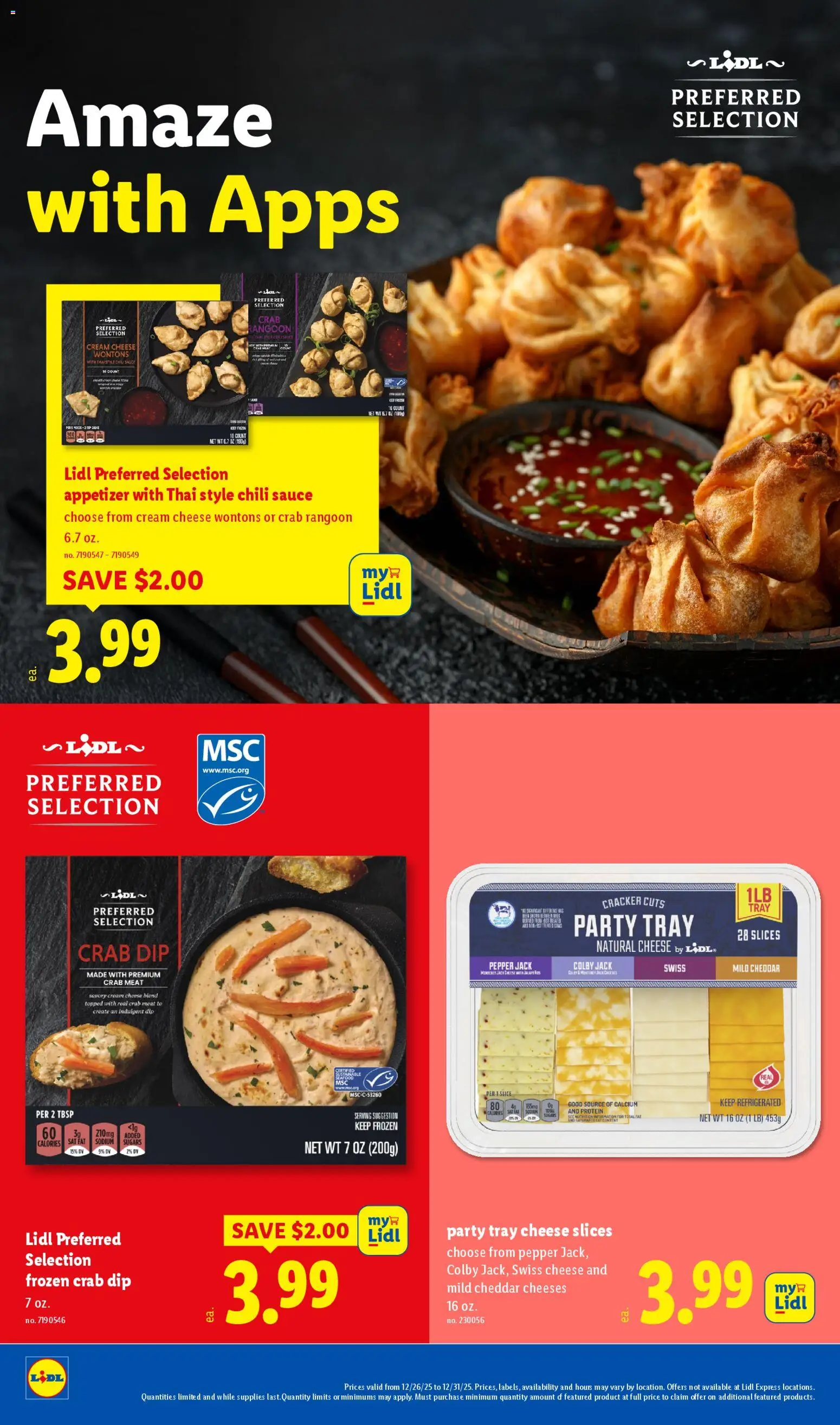 Lidl Weekly Ad - valid from 26.12.2025 | Page: 10 | Products: Cream, Sauce, Pepper, Seafood