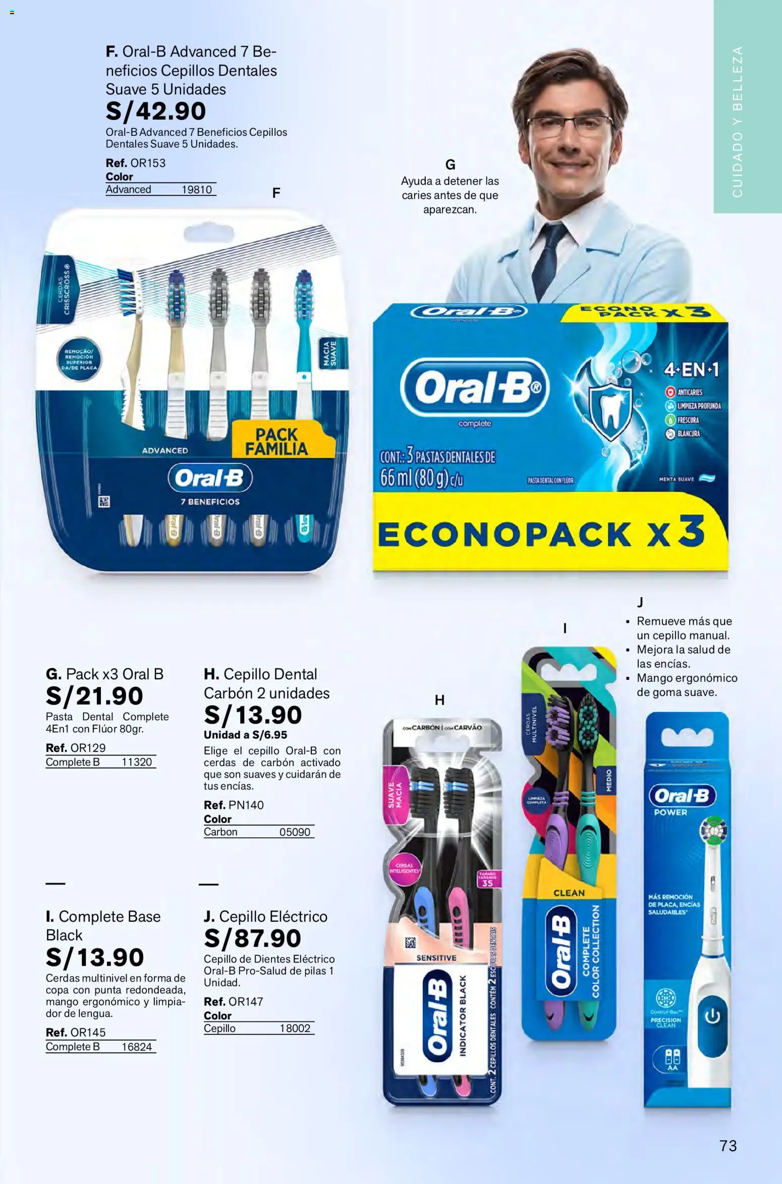 Catálogo Leonisa válido desde 16.01.2026 | Página: 73 | Productos: Pasta dental, Cepillo de dientes, Pasta, Cepillo de dientes eléctrico