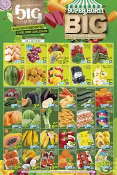 Big Compra - Ofertas Super horti - Pré-Visualização do folheto da loja Big Compra, válido de 09.10.2025