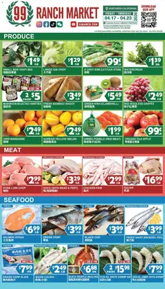 Preview of 99 Ranch Market weekly ads valid from 17.04.2026