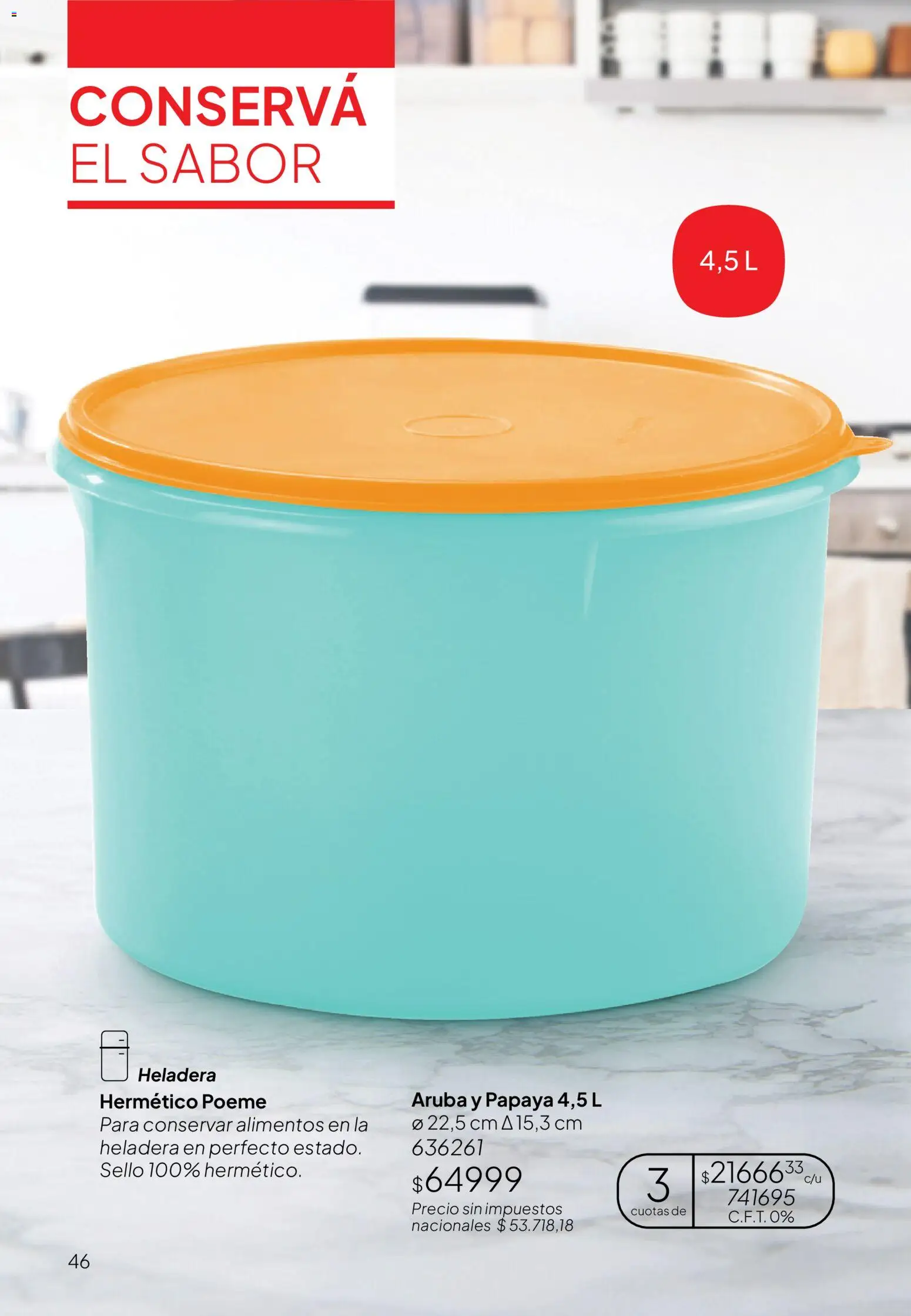 Tupperware Folleto │ válido desde el 09.12.2025 | Página: 47 | Productos: Heladera