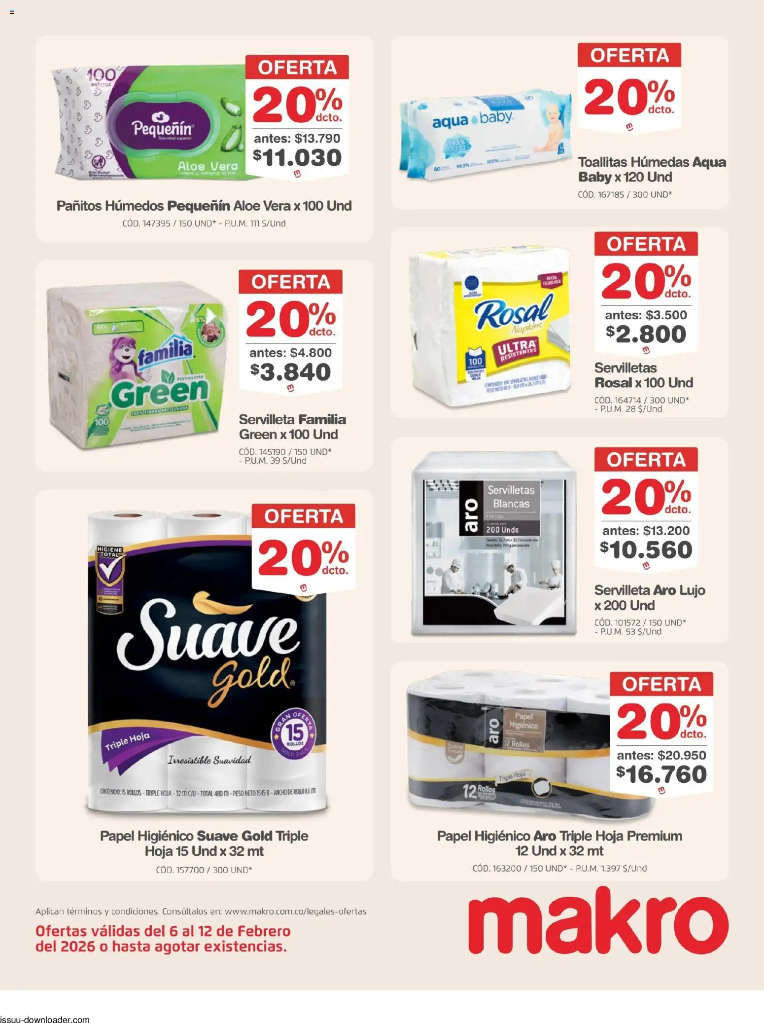 Makro revista - valida desde el 06.02.2026 | Página: 16