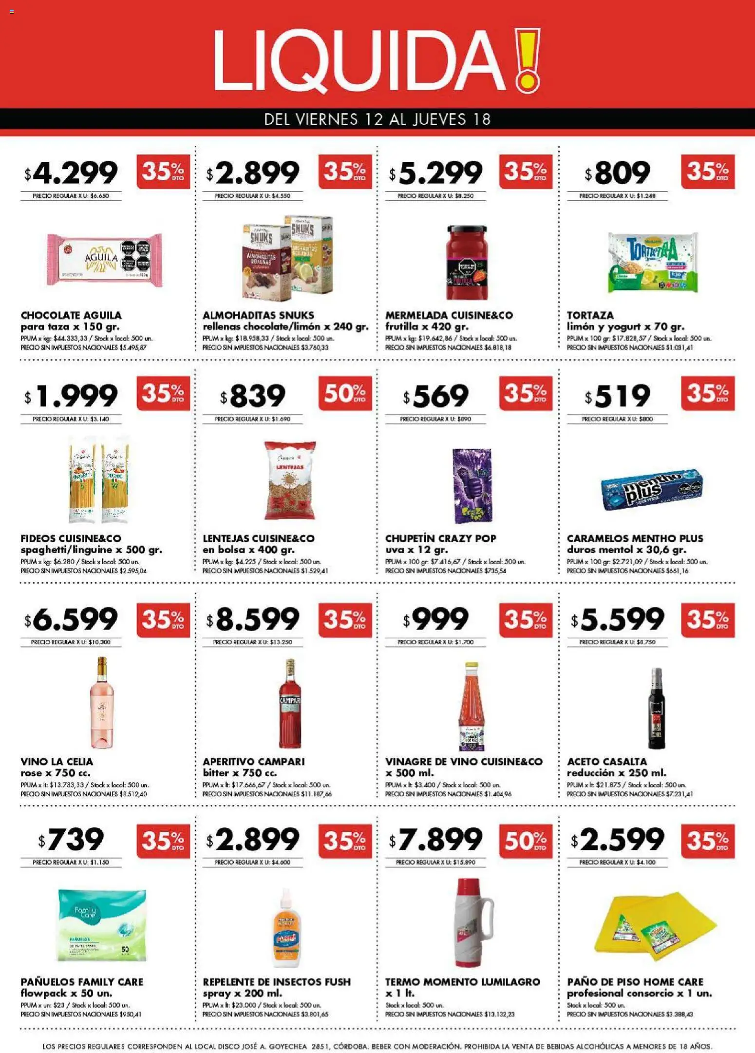 Disco - Ofertas | Córdoba │ válido desde el 12.12.2025 | Página: 10 | Productos: Frutilla, Lentejas, Taza, Uva