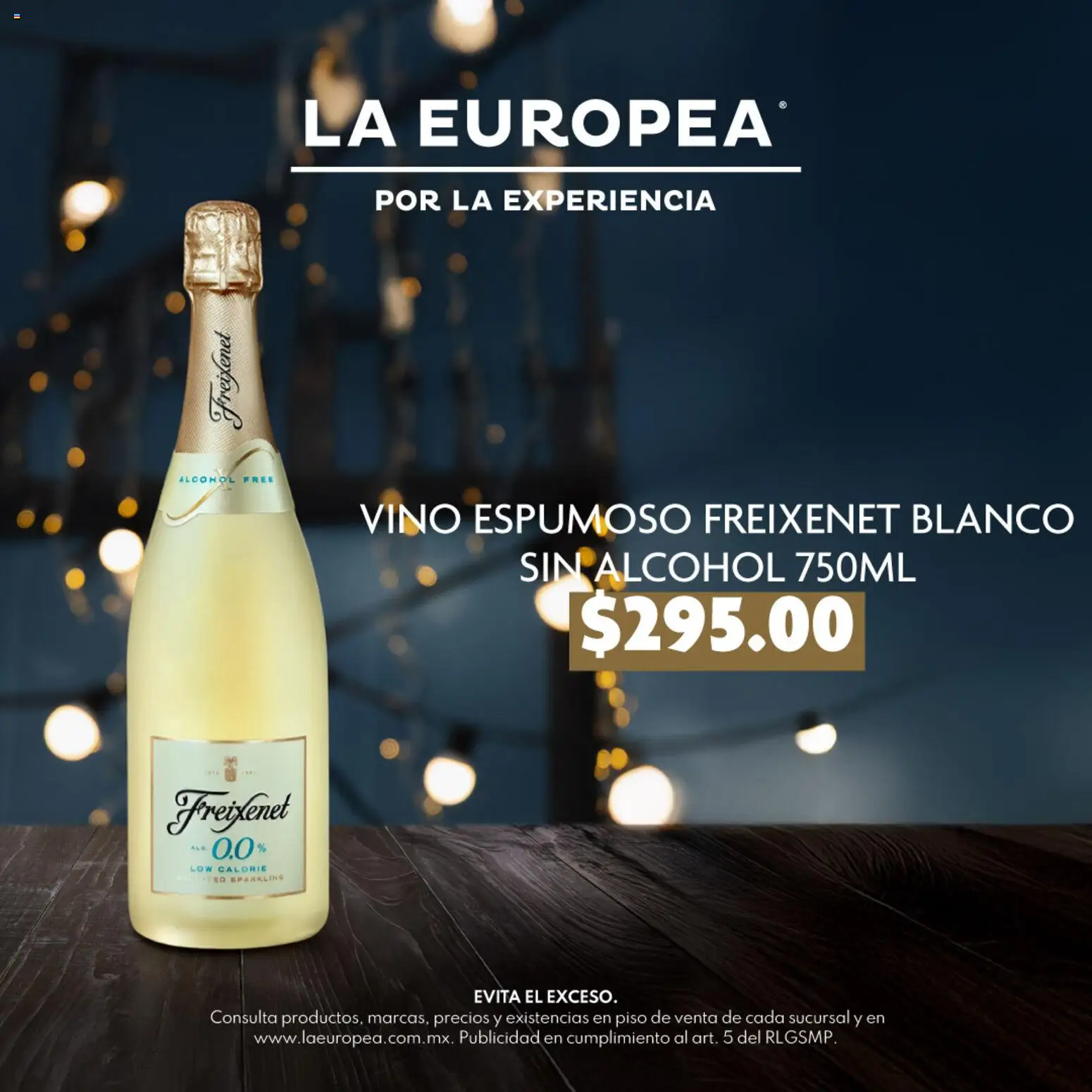 Nuevas ofertas de La Europea válidas en toda la República Mexicana desde el 08.12.2025. ¡Encuentra las mejores ofertas en La Europea catálogo Por los brindis sin alcohol! | Página: 2 | Productos: Vino