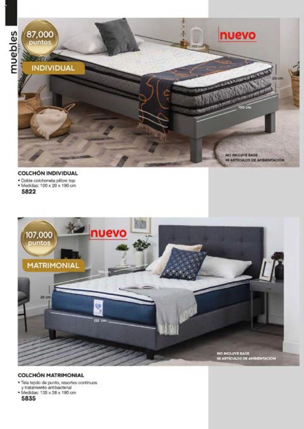 Nuevas ofertas de Fuller válidas en toda la República Mexicana desde el 13.06.2025. ¡Encuentra las mejores ofertas en Fuller catálogo Puntos! | Página: 42 | Productos: Colchoneta, Colchón, Top