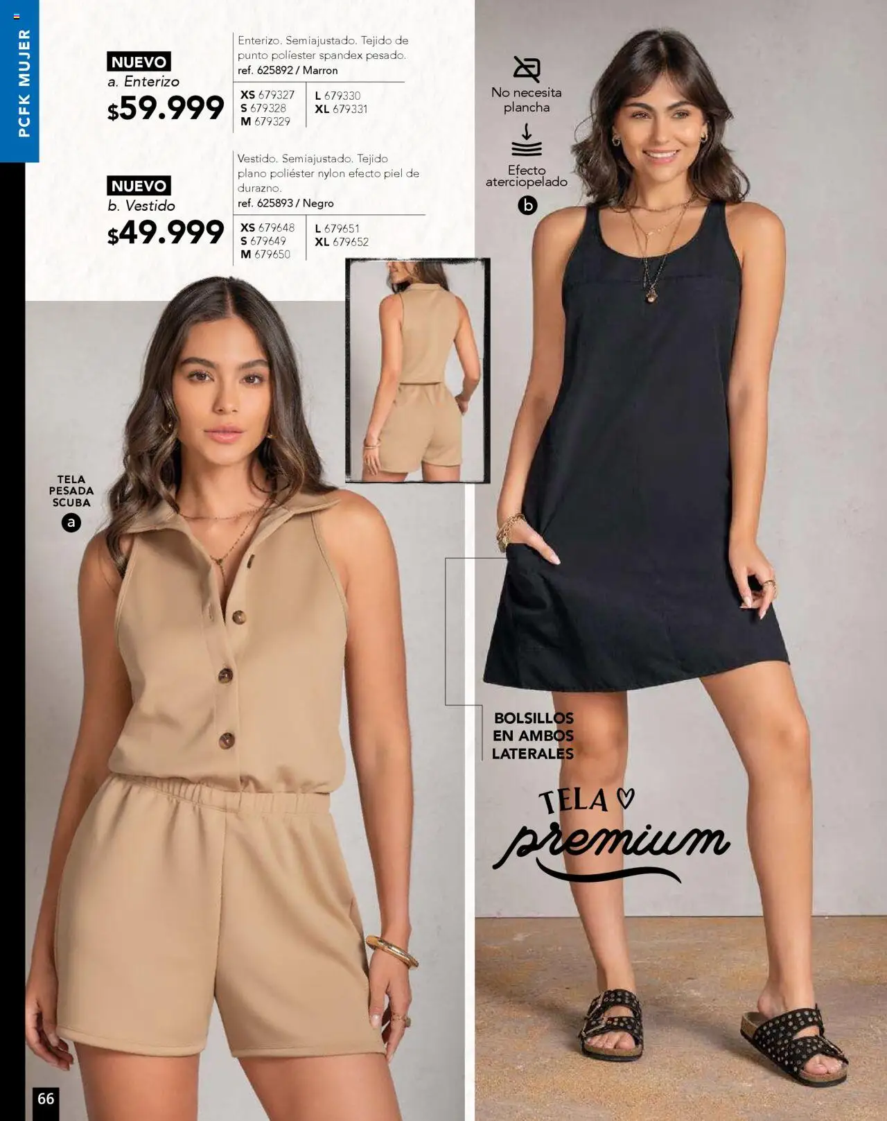 Pacifika revista - valida desde el 01.08.2025 | Página: 79 | Productos: Plancha, Vestido, Durazno, Enterizo