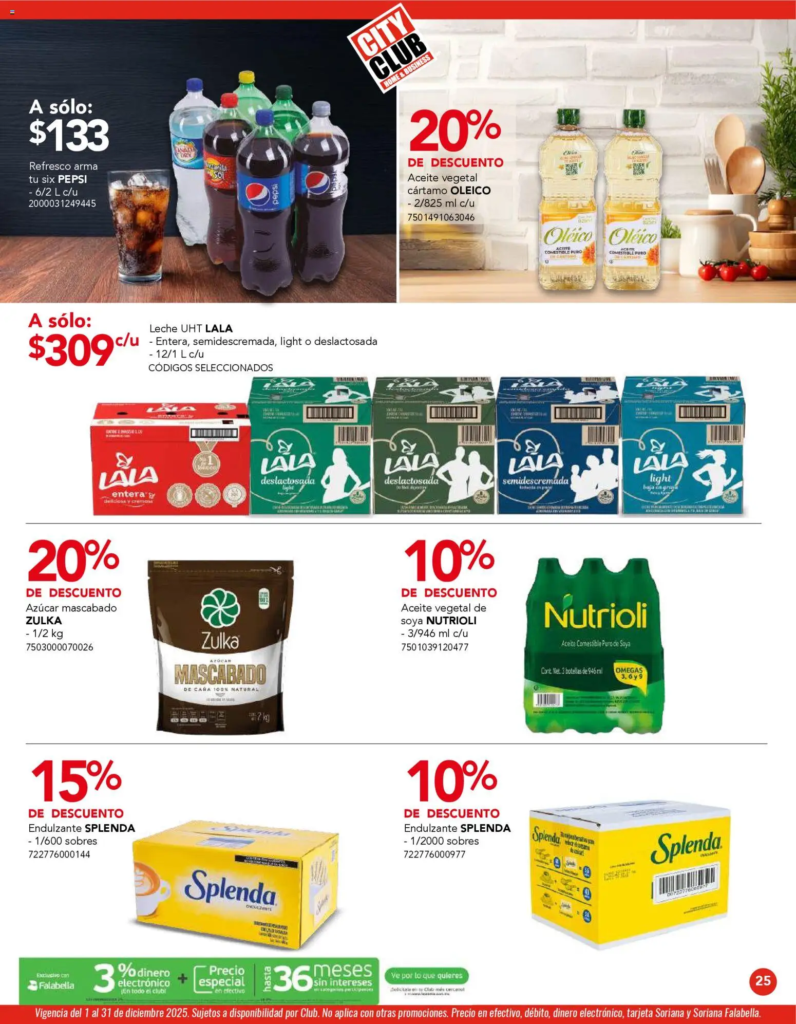 Nuevas ofertas de City Club válidas en toda la República Mexicana desde el 01.12.2025. ¡Encuentra las mejores ofertas en City Club catálogo! | Página: 25