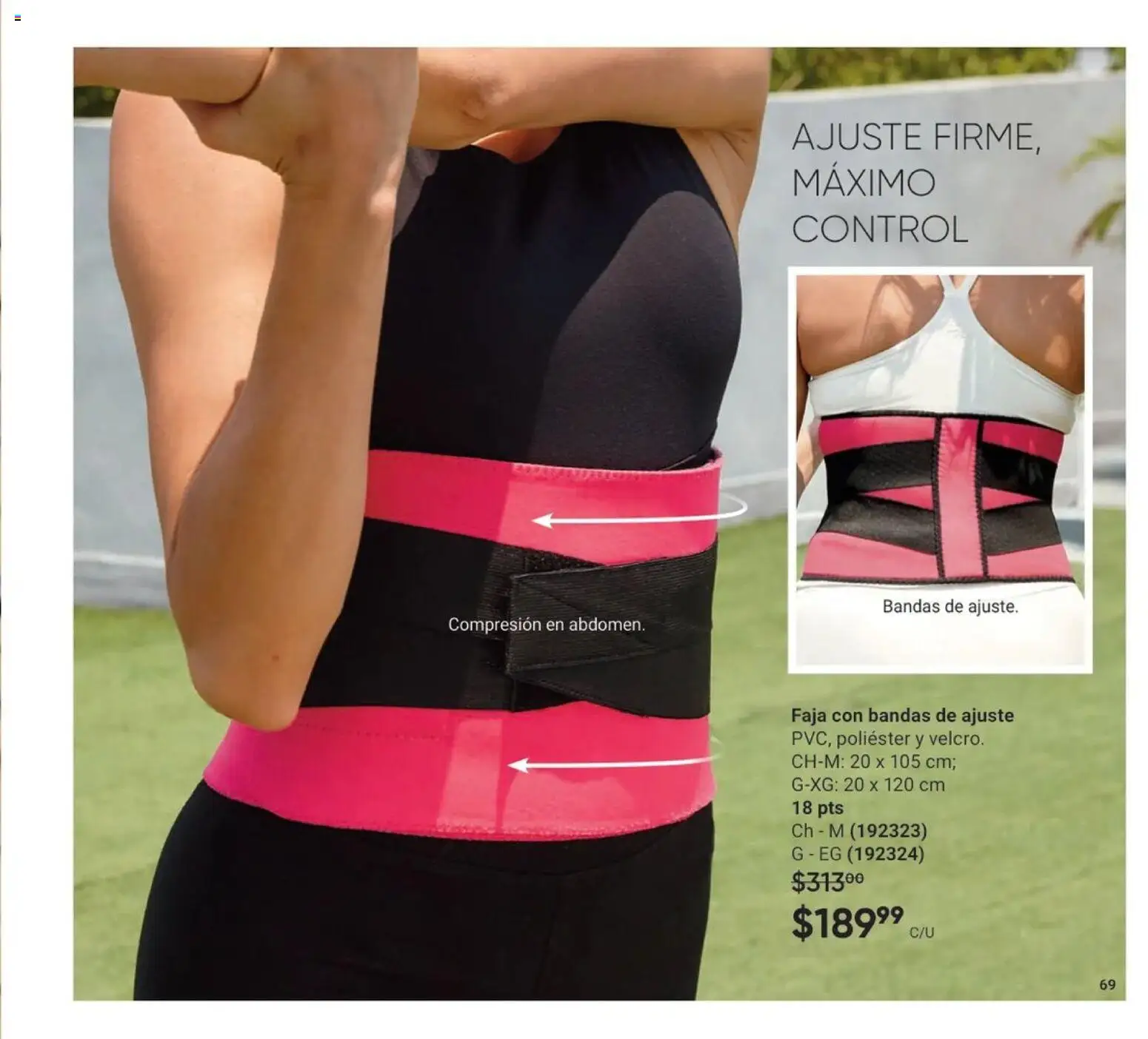 Nuevas ofertas de AVON válidas en toda la República Mexicana desde el 20.12.2025. ¡Encuentra las mejores ofertas en AVON Casa & Estilo 1 2026! | Página: 71 | Productos: Faja