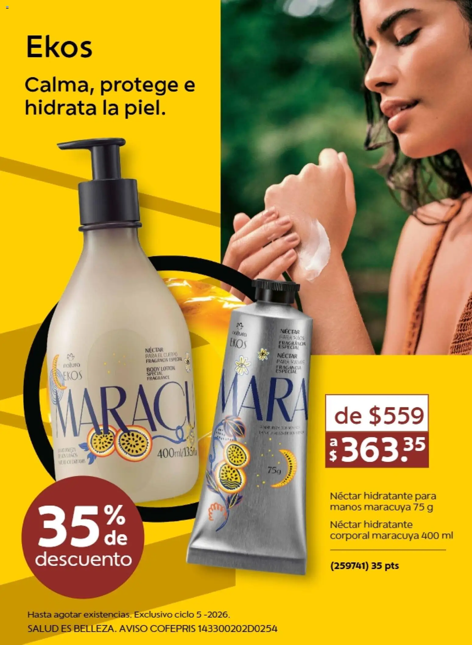 Nuevas ofertas de Natura válidas en toda la República Mexicana desde el 13.03.2026. ¡Encuentra las mejores ofertas en Natura promociones 5 2026! | Página: 9 | Productos: Body, Fragancia