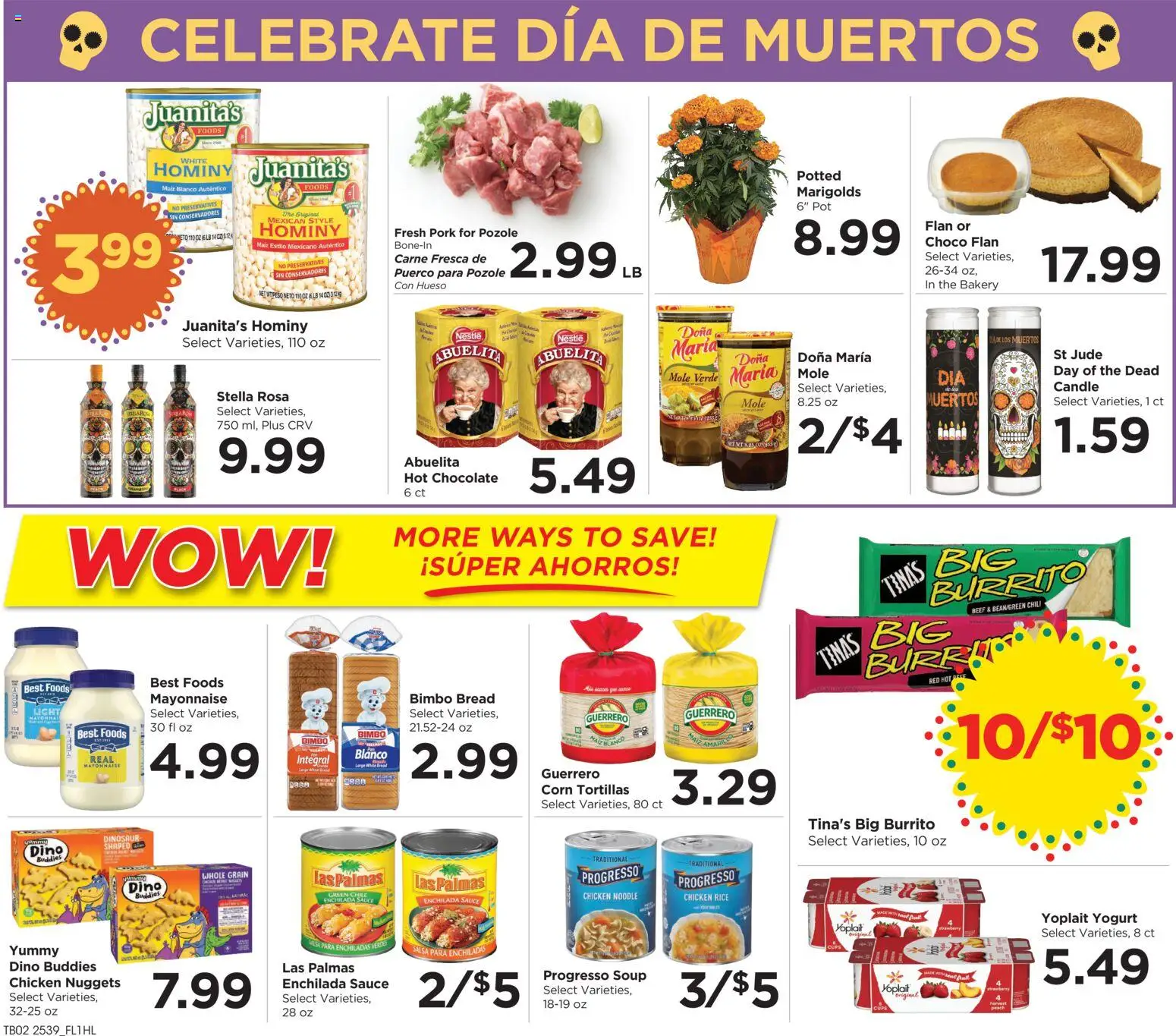 Food 4 Less Weekly Ad - valid from 29.10.2025 | Page: 4 | Products: Bakery, Bread, Pork, Beef