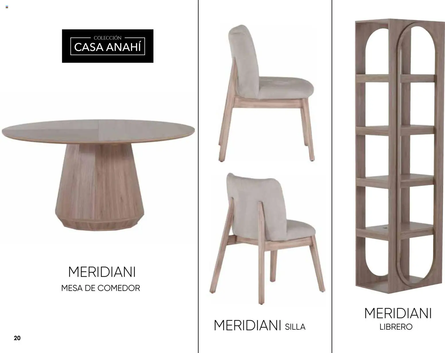 Nuevas ofertas de Muebles Dico válidas en toda la República Mexicana desde el 07.11.2025. ¡Encuentra las mejores ofertas en Muebles Dico catálogo Colección Casa Anahí! | Página: 20 | Productos: Silla, Mesa