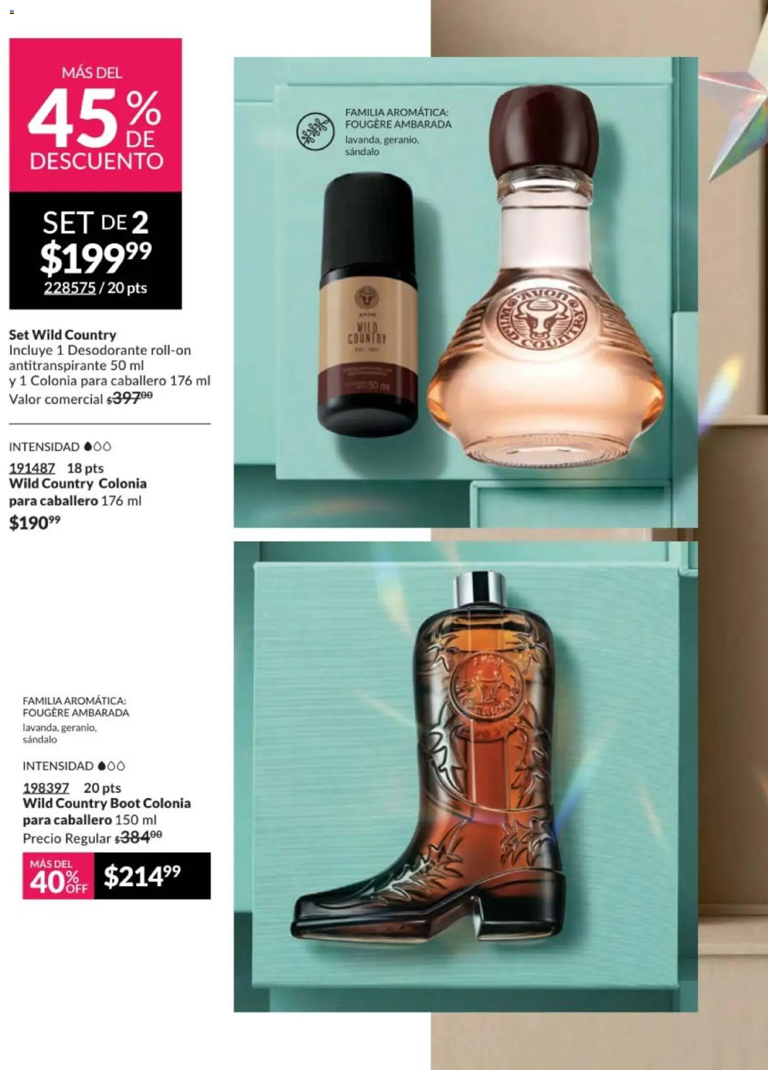 Nuevas ofertas de AVON válidas en toda la República Mexicana desde el 28.11.2025. ¡Encuentra las mejores ofertas en AVON campaña 18 2025! | Página: 66 | Productos: Desodorante, Antitranspirante