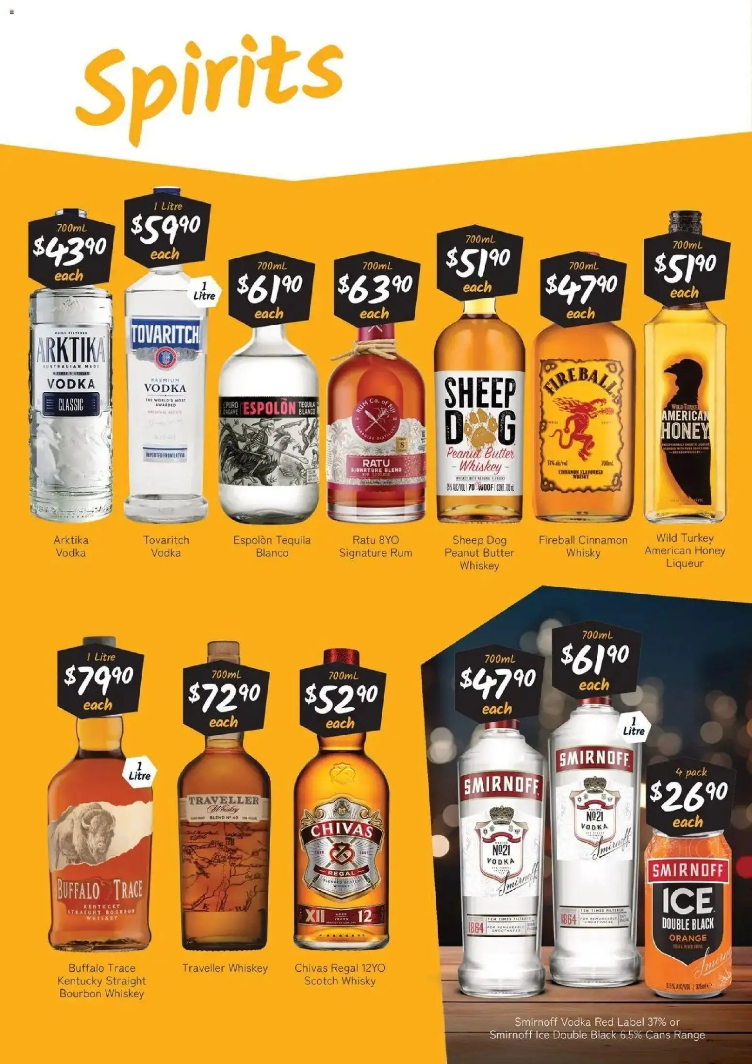 Cellarbrations catalogue - valid from 19.04.2026 | Page: 4 | Products: Butter, Honey, Scotch, Turkey