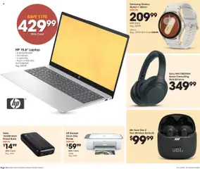 Fred Meyer Home & Apparel - valid from 10.09.2025 | Page: 11 | Products: Watch, Printer, Power Bank, Laptop