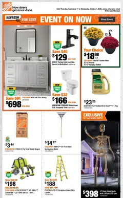 Preview of Home Depot flyer - NL from shop Home Depot valid from 11.09.2025