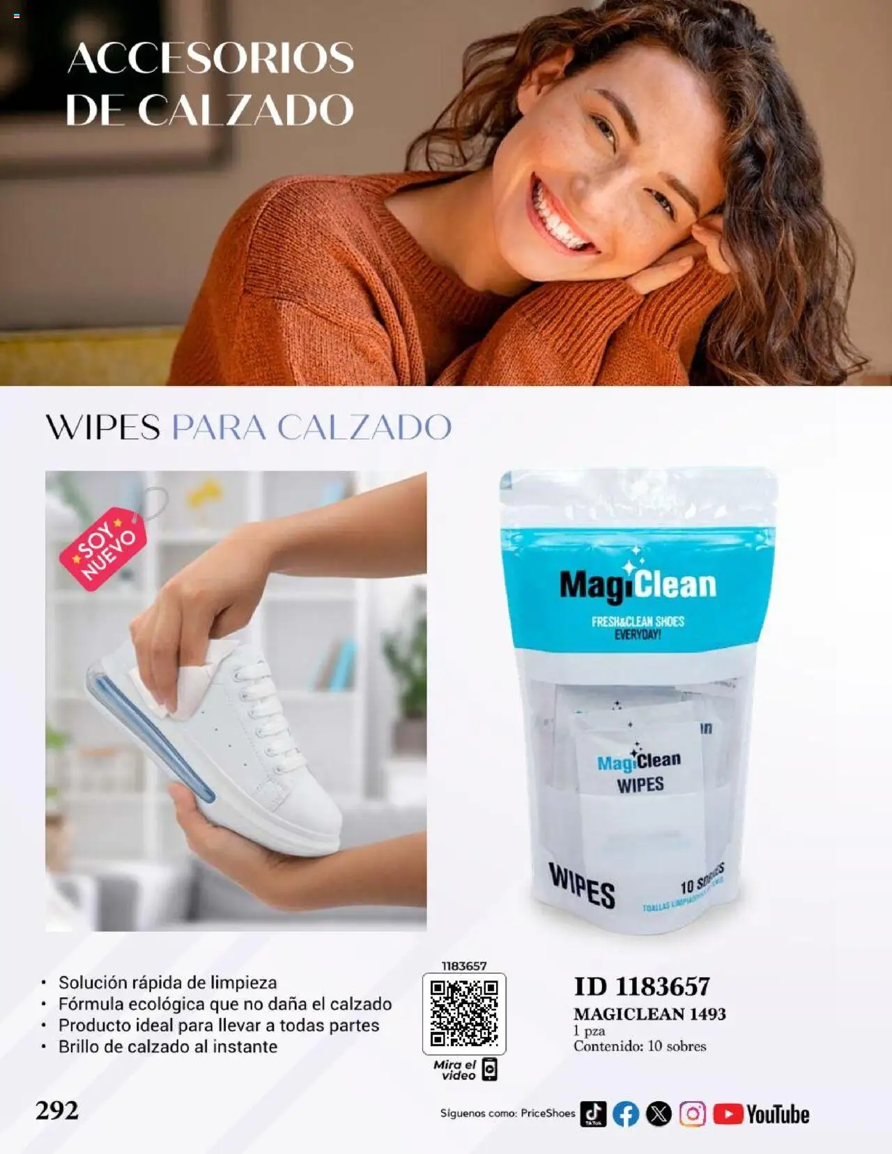 Nuevas ofertas de Price Shoes válidas en toda la República Mexicana desde el 05.08.2024. ¡Encuentra las mejores ofertas en Price Shoes catálogo Vestir Casual ! | Página: 292 | Productos: Toallas, Video
