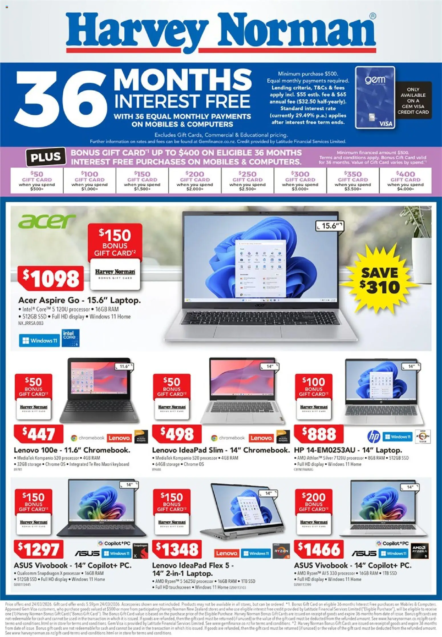 Harvey Norman catalogue from 19.03.2026 | Page: 2