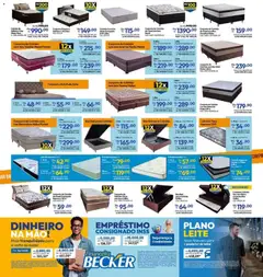 Lojas Becker - Ofertas Fevereiro  - Pré-Visualização do folheto da loja Lojas Becker, válido de 01.02.2026 | Página: 15 | Produtos: Cama, Colchão, Leite