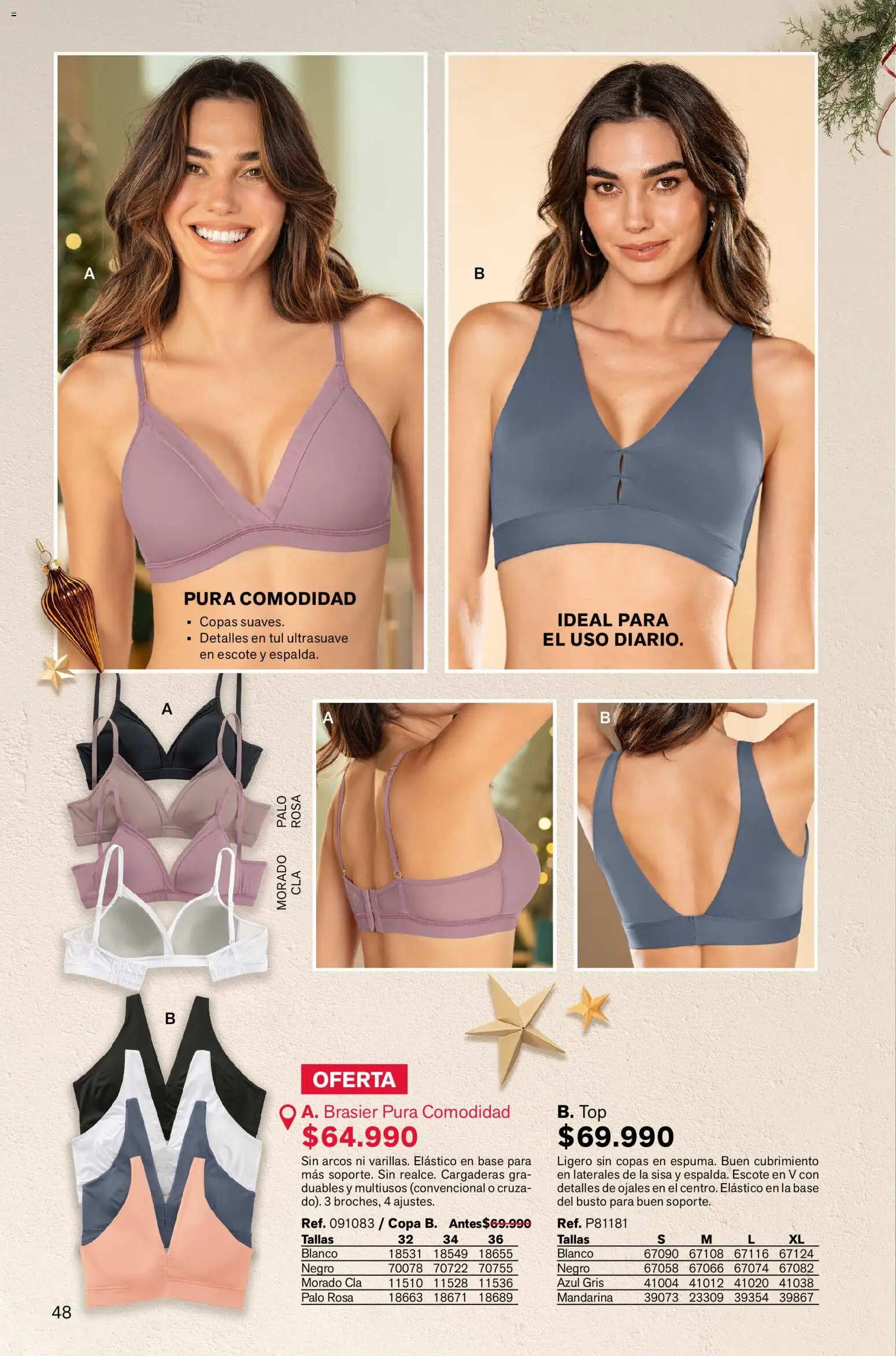 Leonisa revista - valida desde el 13.11.2025 | Página: 48 | Productos: Brasier, Top