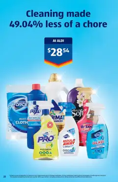 Preview of Catalogue Aldi - valid from 07.01.2026 | Page: 22 | Products: Cleaner, Lemon, Safe