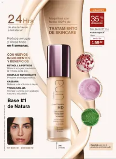 Vista previa de folleto Natura - Ciclo 16 de la Natura válido desde 12.10.2025 | Página: 46 | Productos: Maquillaje