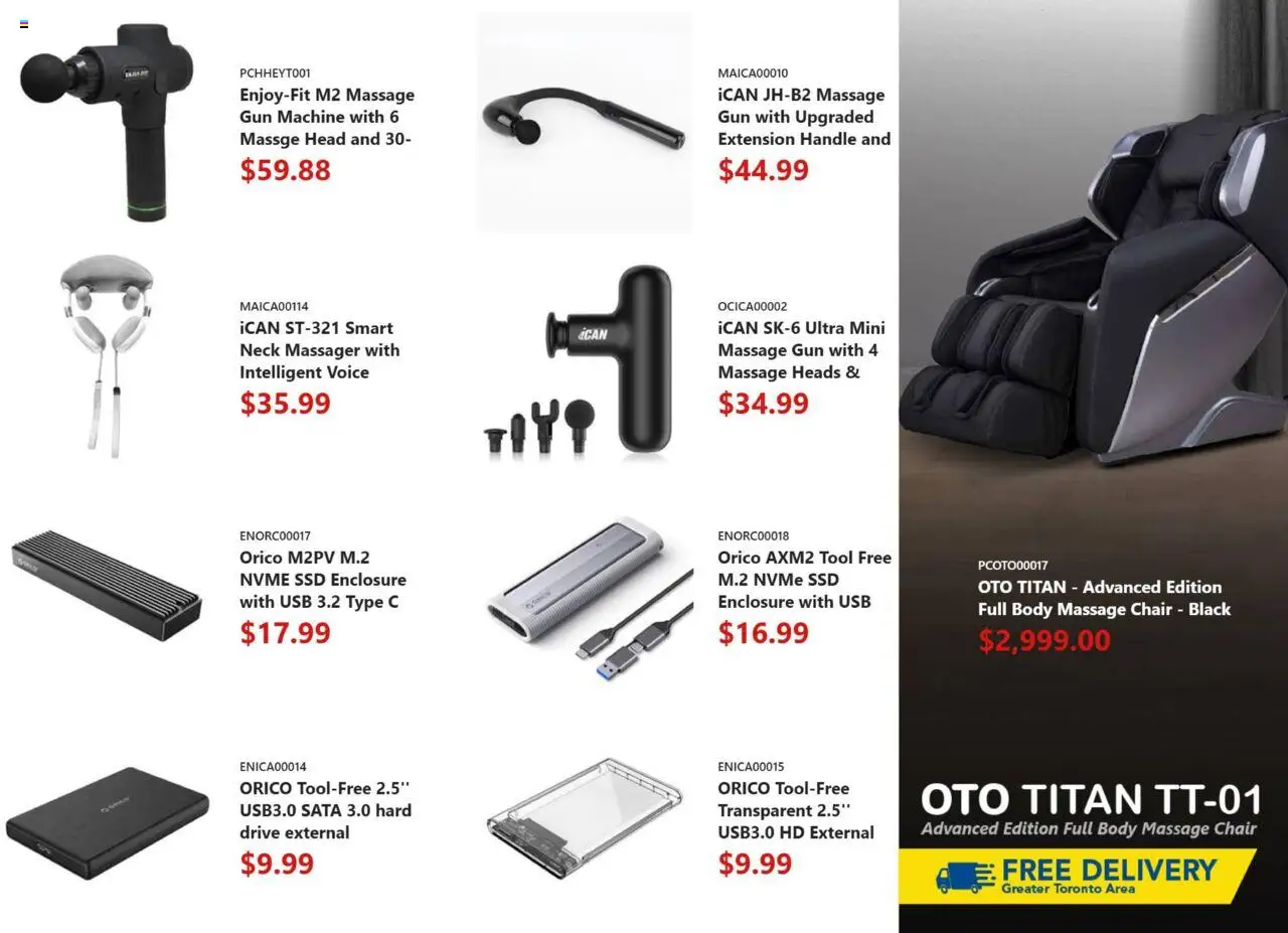 Canada Computers flyer valid from 12.09.2025 | Page: 17 | Products: Chair