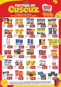 Novo Atacarejo ofertas Festival do Cuscuz - Pré-Visualização do folheto da loja Novo Atacarejo, válido de 16.03.2026