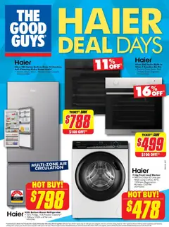 Preview of The Good Guys Haier Deal Days - valid from 05.11.2025