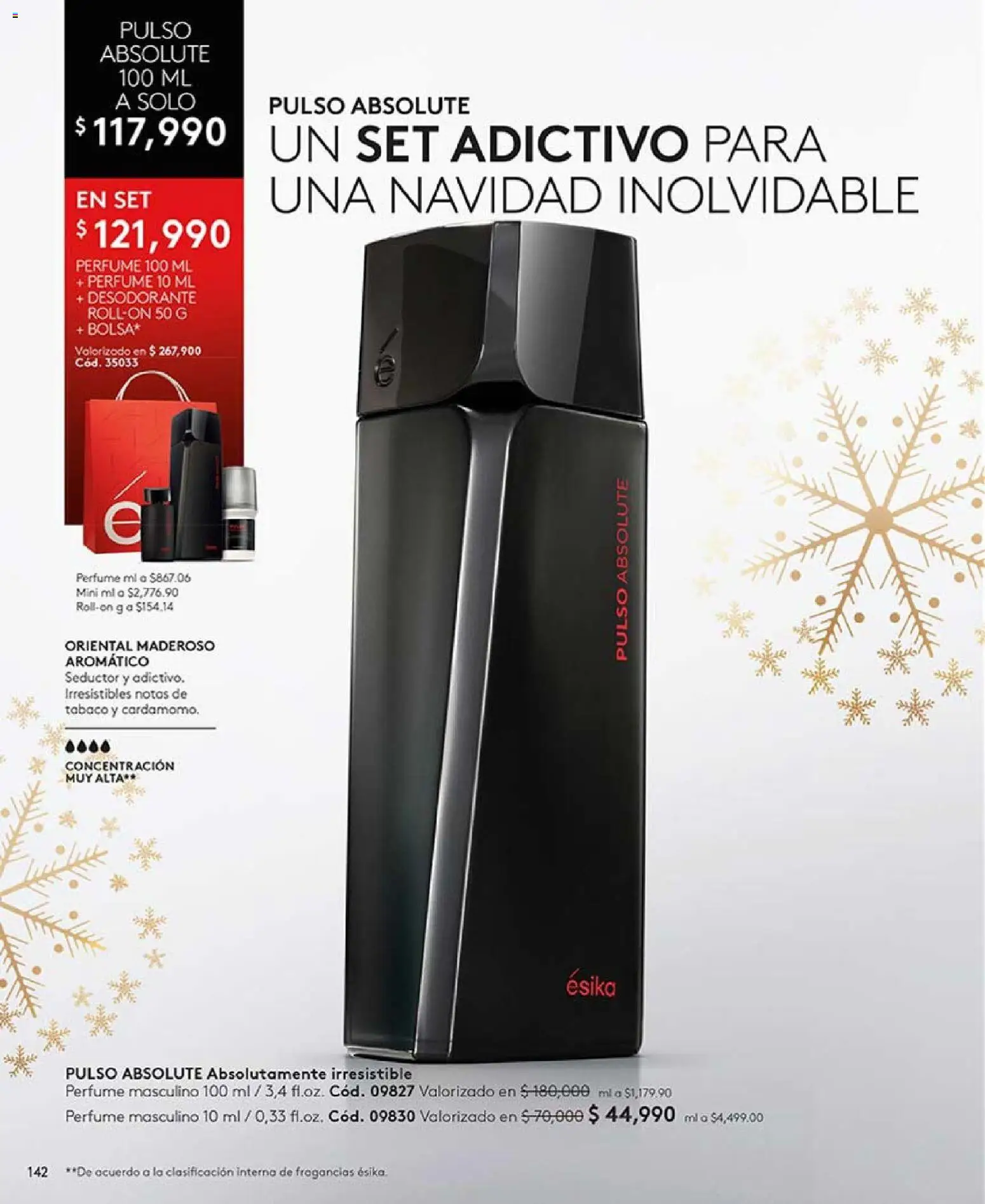 Ésika revista - valida desde el 03.11.2025 | Página: 154 | Productos: Bolsa, Perfume, Desodorante