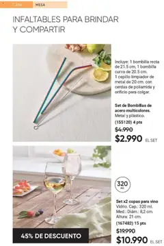 Catálogo AVON Fashion & Home válido desde el 10.07.2025 | Página: 17 | Productos: Bombilla, Limpiador, Mesa, Vino