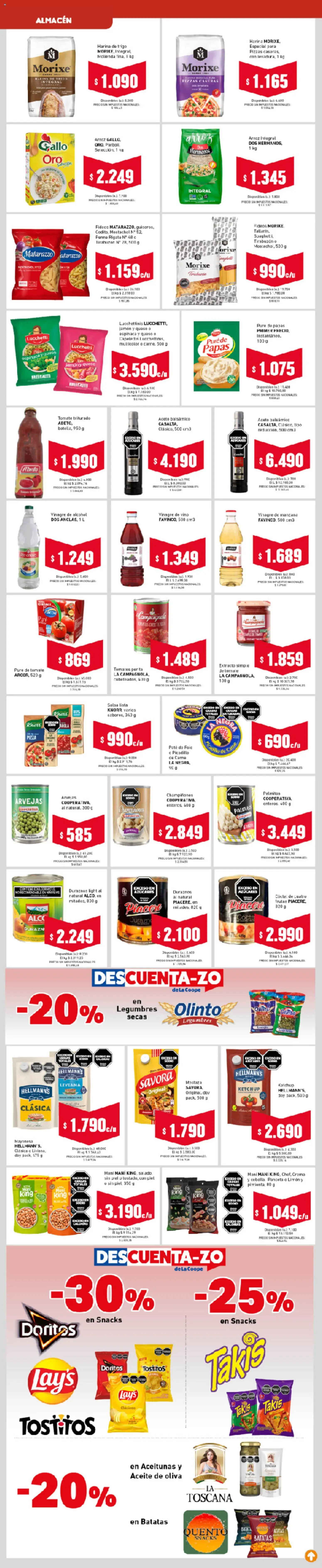 Cooperativa Obrera - Ahorrón │ válido desde el 26.01.2026 | Página: 3 | Productos: Harina, Aceitunas, Paté, Jamón