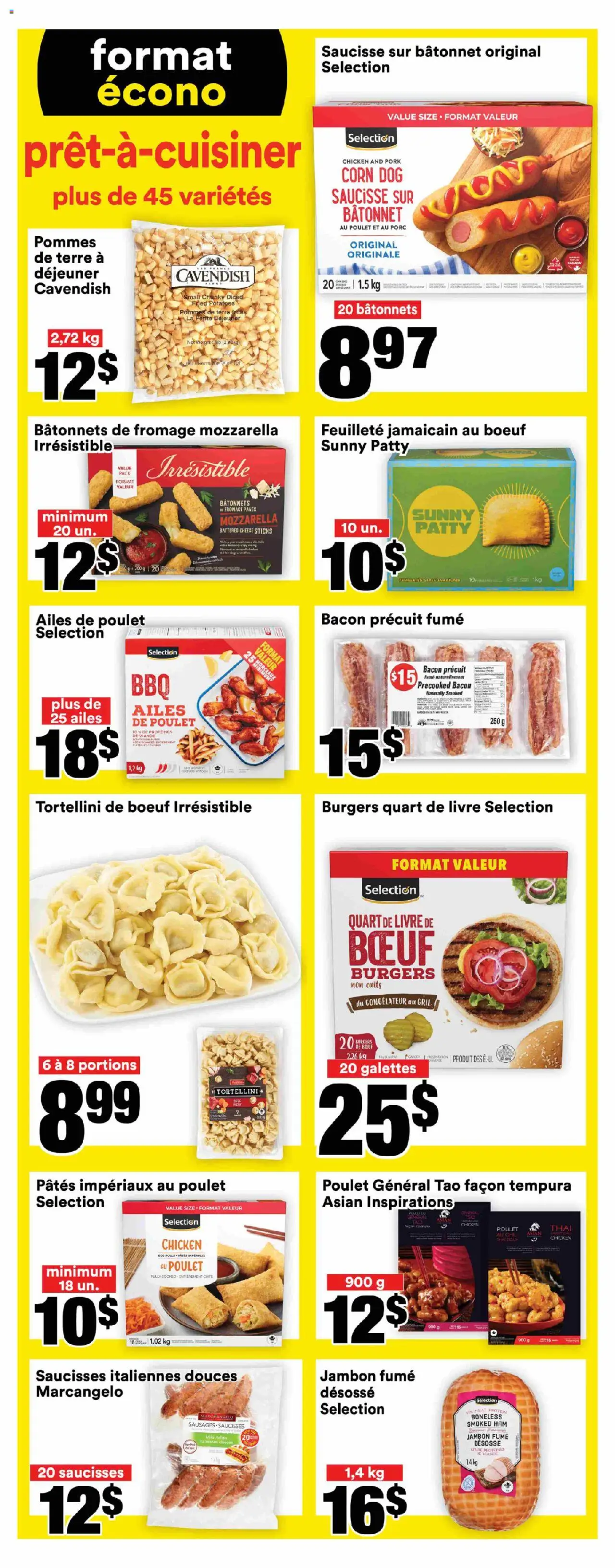 Super C flyer valid from 07.08.2025 | Page: 3 | Products: Cheese, Ham, Chicken, Pork