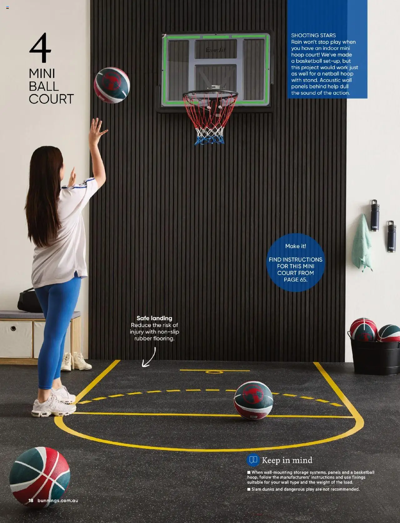 Bunnings Warehouse catalogue - valid from 01.08.2025 | Page: 18 | Products: Basketball, Safe, Weight