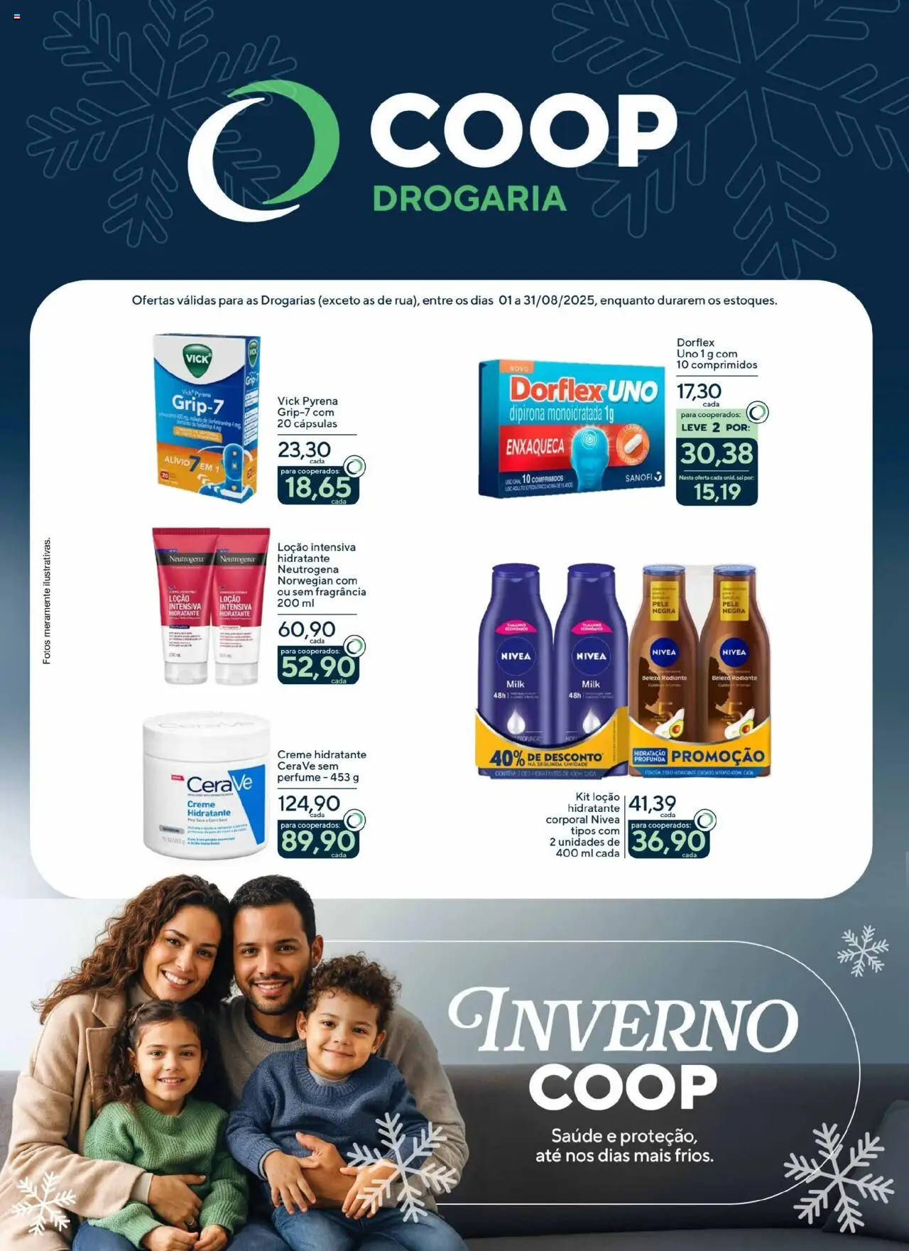 Coop Folheto - válido de 01.08.2025 | Página: 1 | Produtos: Perfume, Fragrância, Creme, Cera